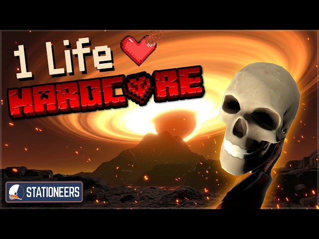 Can I survive Vulcan with just 1 life? Stationeers Ultimate Hardcore Challenge