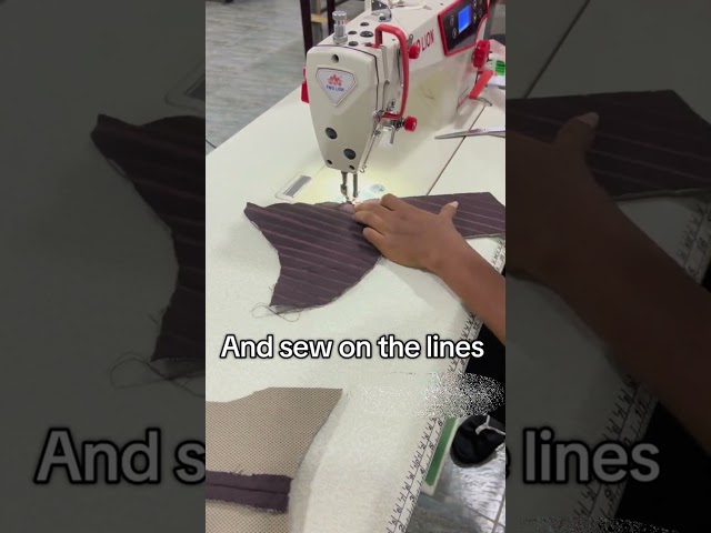 Quilting process #kay_fashion_and_beauty #quilting #corsetmaking #diy #fashion #tutorial