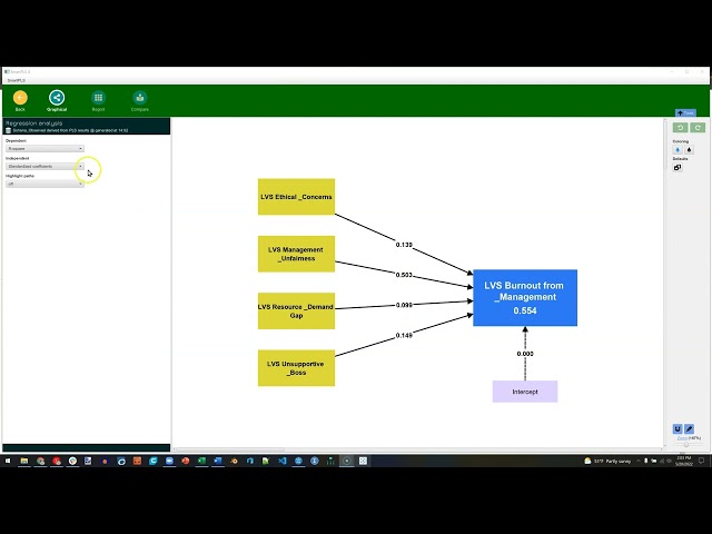SmartPLS 4: Regression Modeling