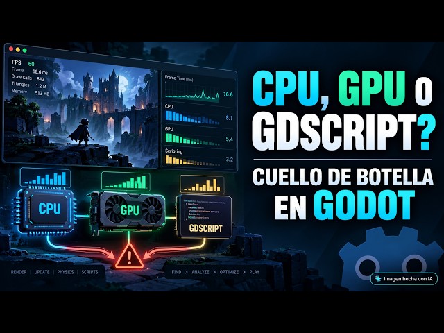 CPU, GPU, or GDScript: How to Find Bottlenecks in Godot
