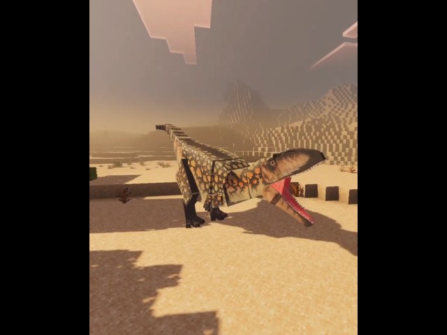 BEST DINOSAUR ADDON | MINECRAFT BEDROCK 1.21+ #tanker2010#minecraft #dinosaurs #dinosaur #addon