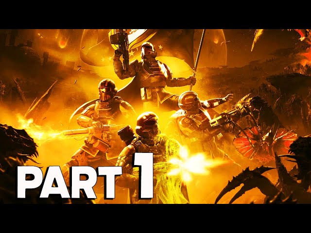 HELLDIVERS 2 IS INSANE (PS5 Walkthrough Gameplay Part 1)