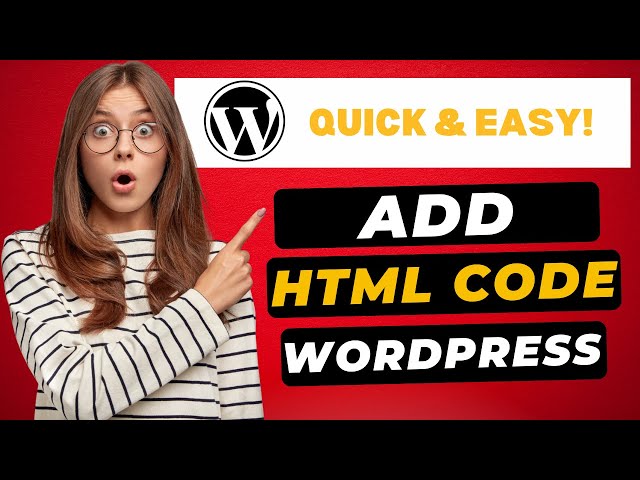 How To Add HTML Code In WordPress 2026 🔥 - (FAST & Easy!)