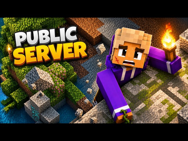 🔴 LIVE: Minecraft Survival Public SMP With Subscribers | Join Now!