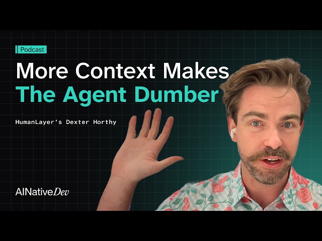 The 'Dumb Zone': Why More Context Makes Your Agent Dumber