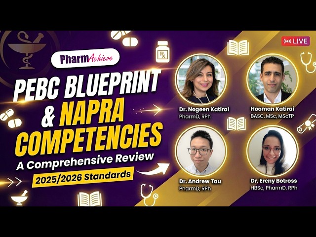 PEBC 2025/2026 Strategy: EE, MCQ & OSCE Blueprint Review
