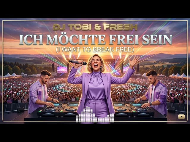 Ich möchte frei sein - Der Queen Tribute Schlager Party Mix von DJ Tobi & Fresh