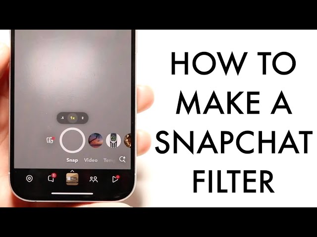 How To Make a Snapchat Filter! (2025)
