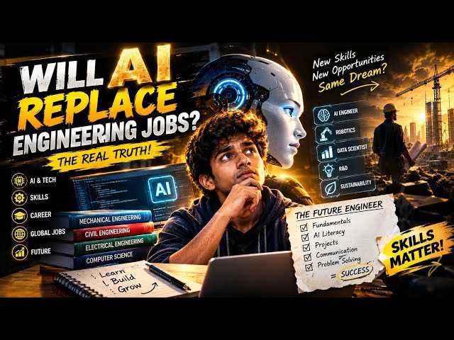 AI వల్ల Engineering Jobs పోతాయా? | Engineering Students ఇప్పుడే ఏం నేర్చుకోవాలి? | AI Telugu