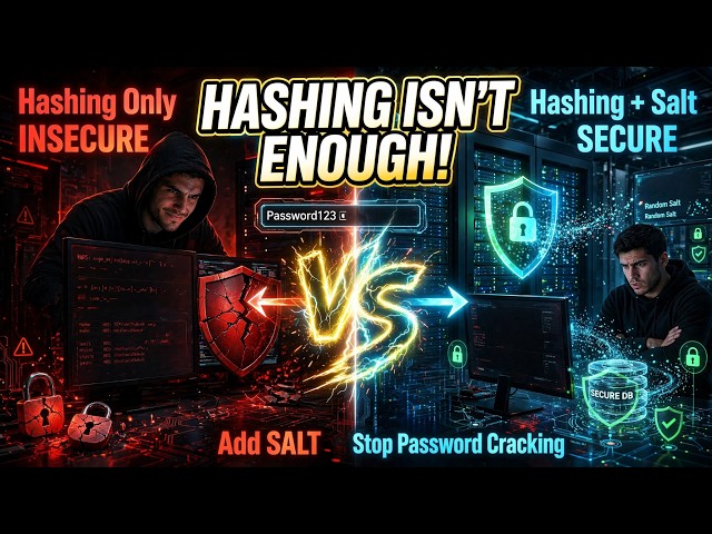 Password Salting: Why Hashing Alone Isn’t Secure