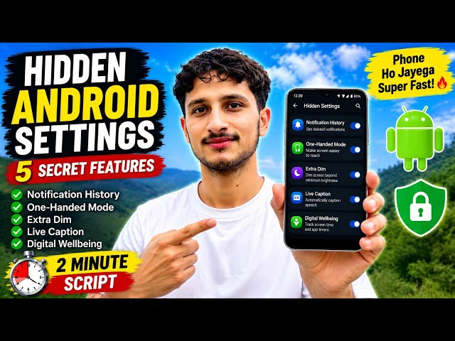 5 Hidden Android Settings You Must Enable in 2026 | Android Secret Features Hidden