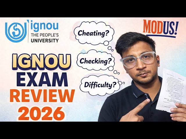 IGNOU Exam Experience 2026 | Difficulty, Checking & Reality Explained #IGNOU 
