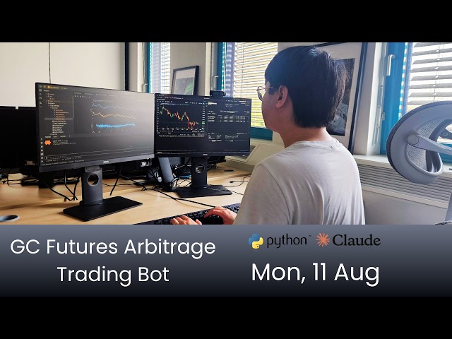 Live Algorithmic Trading with Python and Claude Code - Mon 11 Aug 2026