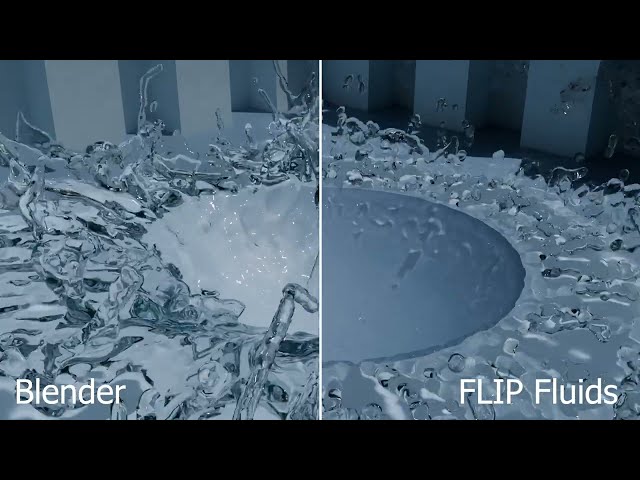 Blender Fluids vs FLIP Fluids Addon