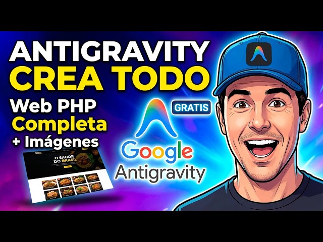 How I Create Complete PHP Websites + Images with 1 Prompt on Google Antigravity (copy my method)