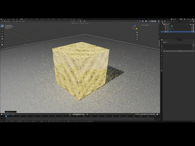 Blender Tutorial: Glowing emissions with reflections in Cycles 5.1 (S:2) (#174).  #cgi #3dart