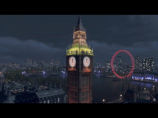 Watch Dogs: Legion: Driving City of Westminster in London, UK - Full Map Tour