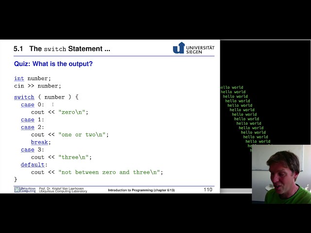Introduction to Programming 12