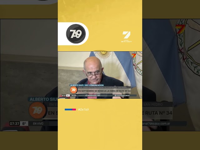 👉 En septiembre se reinicia la obra de la Ruta Nacional 34 🛣️🚧
