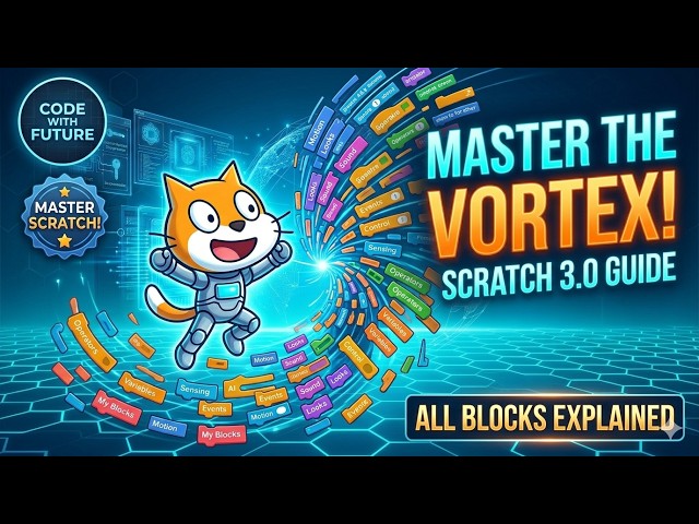 ALL SCRATCH BLOCKS EXPLAINED in One Video! 🚀 (Scratch 3.0 Masterclass) #scratch #programming #learn