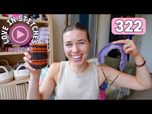 casting on a handspun tee! // Love in Stitches Episode 322