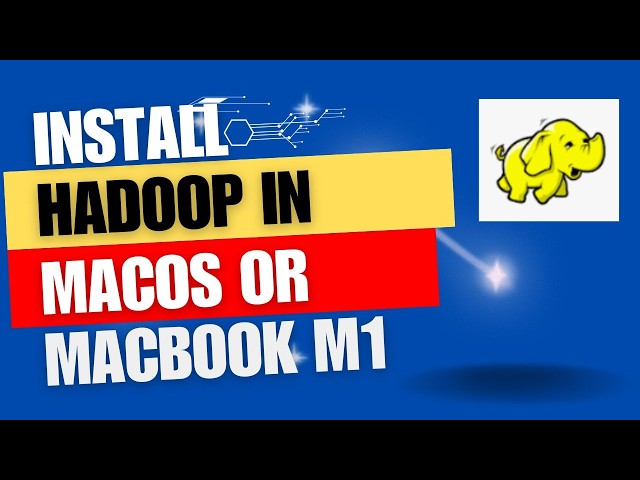 Install Hadoop on MacOS (Macbook M1) | Install Hadoop 3.5.0 in 4 Steps on Mac with Apple Silicon