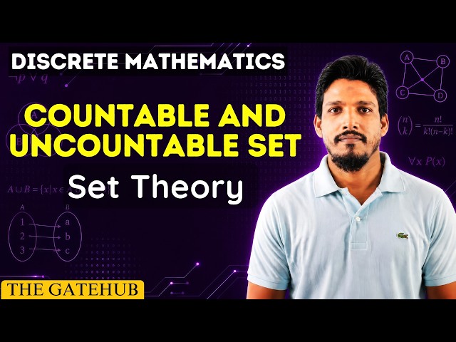 Countable and Uncountable Set | Finite and Infinite Sets | Discrete Mathematics