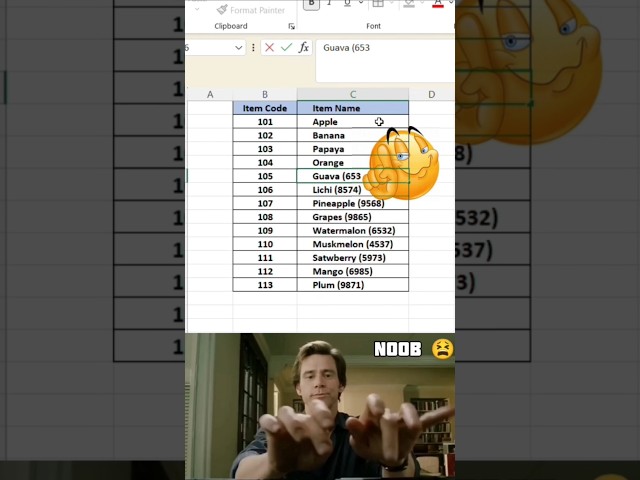 How to Remove 4 Digit Numbers in Ms Excel #excel #exceltips #exceltutorial #shortsfeed #shorts
