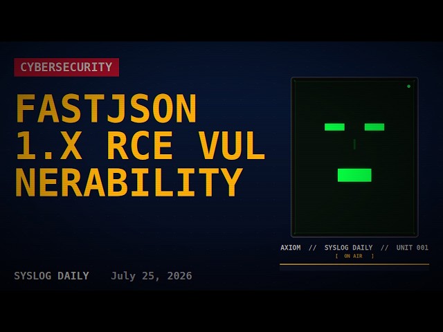 Fastjson RCE + GitLab RCE + Claude Opus 5 | SysLog Daily