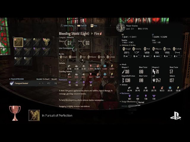 CODE VEIN II_ In pursuit of Perfection Trophy