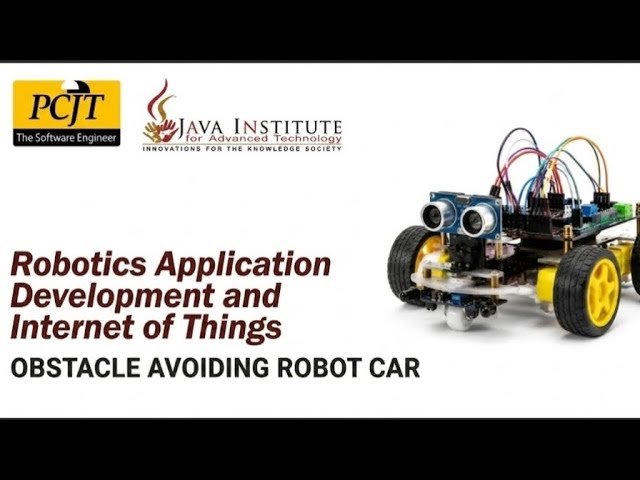 Obstacle Avoiding Robot Car | Java Institute | Robot Application Development 