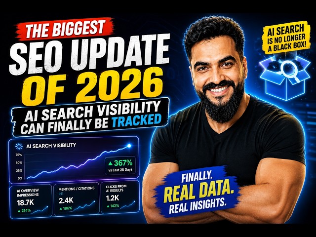 The Biggest SEO Update of 2026: AI Search Visibility Can Finally Be Tracked