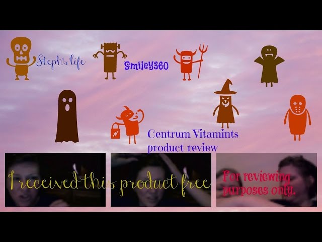 Smiley 360 Centrum Vitamints Product Review