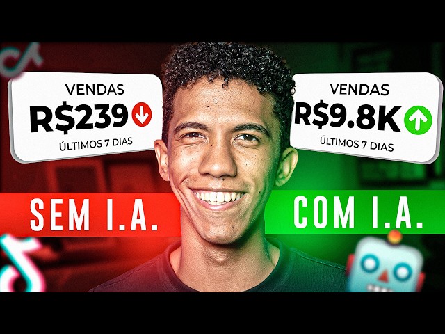 INTELIGÊNCIA ARTIFICIAL GRATUITA que te faz VENDER MUITO MAIS (OFICIAL TIKTOK SHOP) | Jhonatas Silva