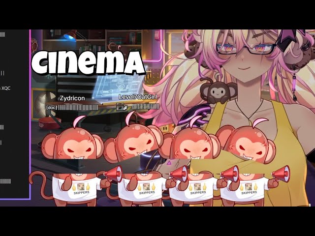 Koko conducts a vertical bar symphony (feat. Mini & PupTea)