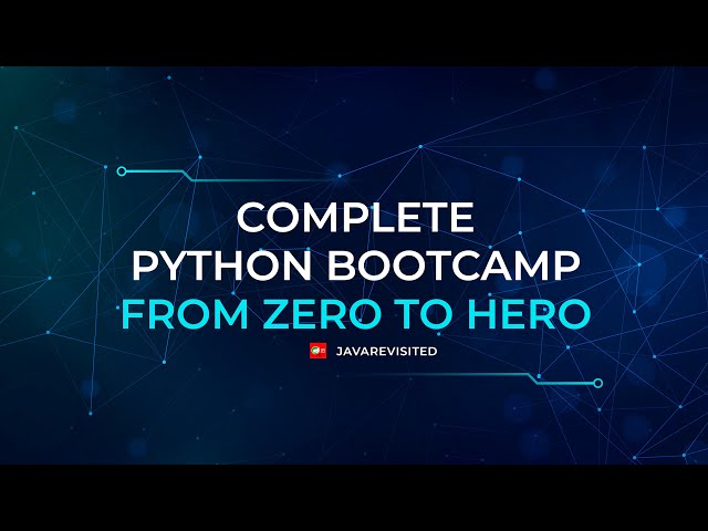 Complete Python Bootcamp From Zero To Hero| Best Python Course and Tutorial.#python #pythonbootcamp