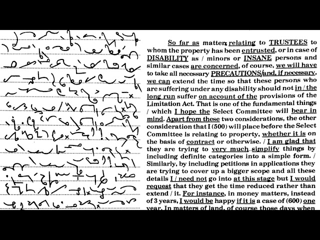 80 WPM, Shorthand Dictation, Kailash Chandra,  Volume 2, Transcription No  38