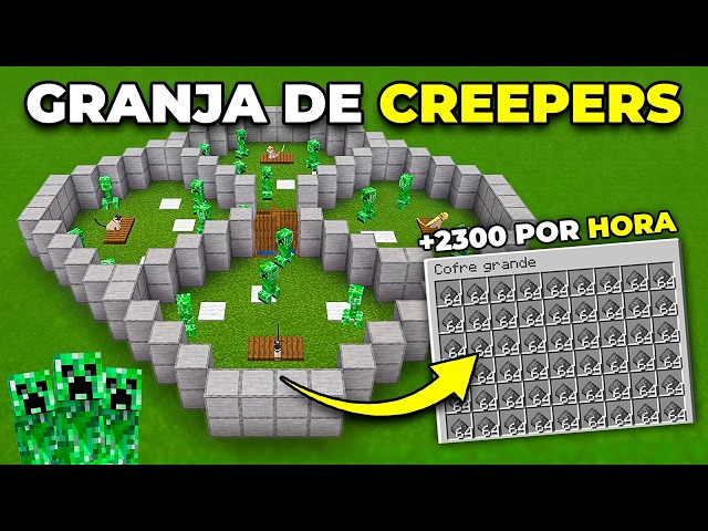 Creeper Farm (Easy) - Minecraft Java 26.2+