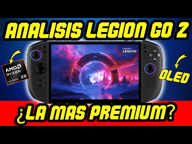 🔴ANALISIS Lenovo Legion Go 2: TODO sobre la HANDHELD PC PREMIUM con Z2 Extreme