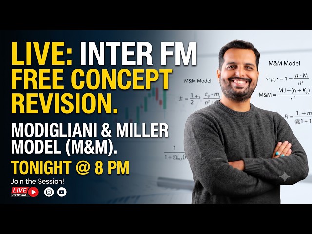 Master the M&M Model in One Shot! 💯 | Inter FM Live Revision