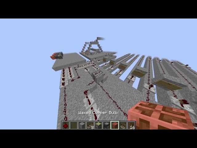 Minecraft CPU development #2 - Binary counting & Documentation