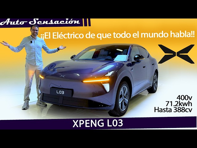 Presentación Xpeng L03 2026 | ¿Están los coches alemanes muertos antes de llegar al mercado? 🔋