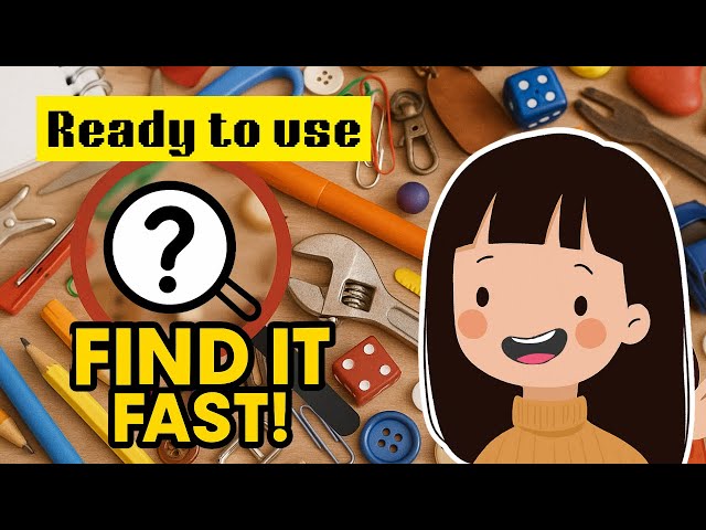 Find the Object! ESL Picture Vocabulary Game