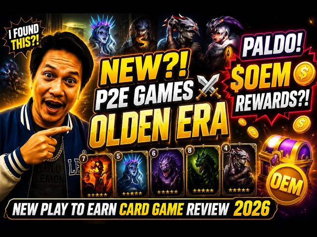 NEW?! Hidden Web3 Card Battler PALDO! ⚔️ OLDEN ERA |  | Free to Play  P2E Games 2026