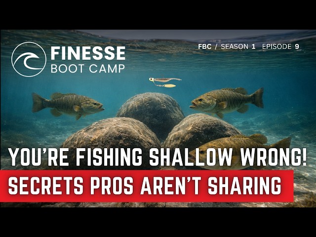 Shallow Water Smallmouth Masterclass - Secrets Nobody Talks About - FBC S:1 E:9