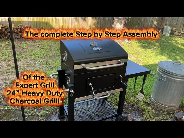Assembling the Expert Grill 24” Heavy Duty Charcoal Grill!