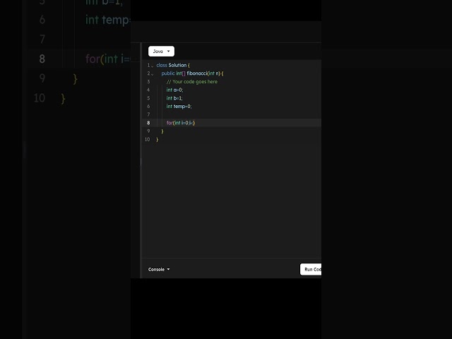 Fibonacci Series in Java | Easy Java Coding Question Explained