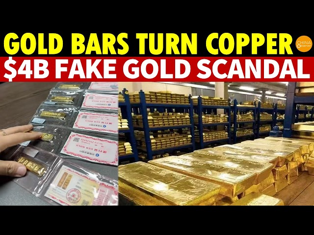 China’s State Bank Gold Bar Found To Be Copper: $4 Billion Fake Gold Scandal Exposed