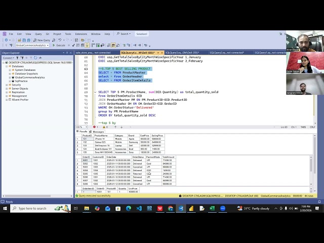 Sql Job Ready Project Lecture 8 |  Learn to Write Complex Sql Query | Sql Entry Level Project