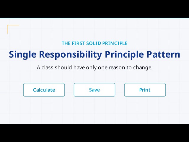 Single Responsibility Principle Explained: SOLID Made Simple with an Invoice Example